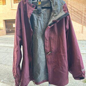 🎣 Bass Pro Shops GORE-TEX PacLite Shell Jacket - Maroon, Size 3X Large